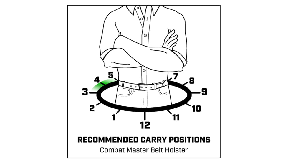 Galco Combat Springfield Armory SA-35 4in Master Holster Belt