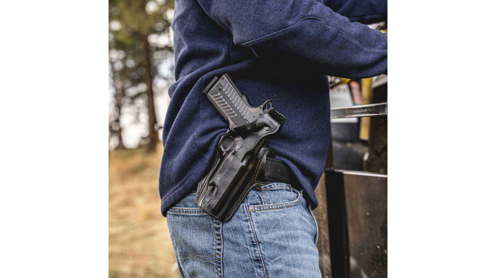 Galco Fletch High Ride Premium Steerhide OWB Paddle Holster