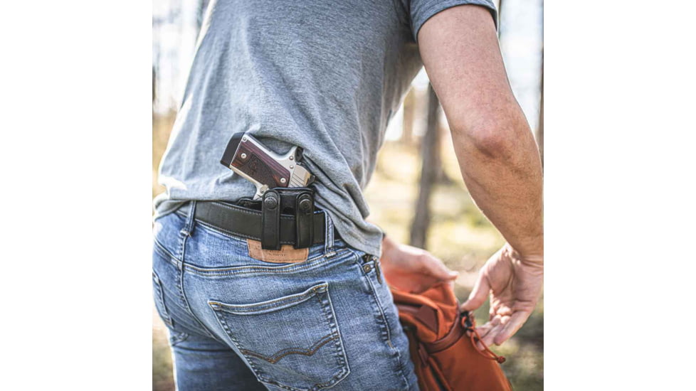Galco Summer Comfort Premium Steerhide IWB Holster, Charter Arms Undercover 2in, S&amp;W Model 340PD J, S&amp;W Model 640 Pro J, Taurus 85 2in, Taurus 85CH 2in, Right Hand, Tan, SUM158