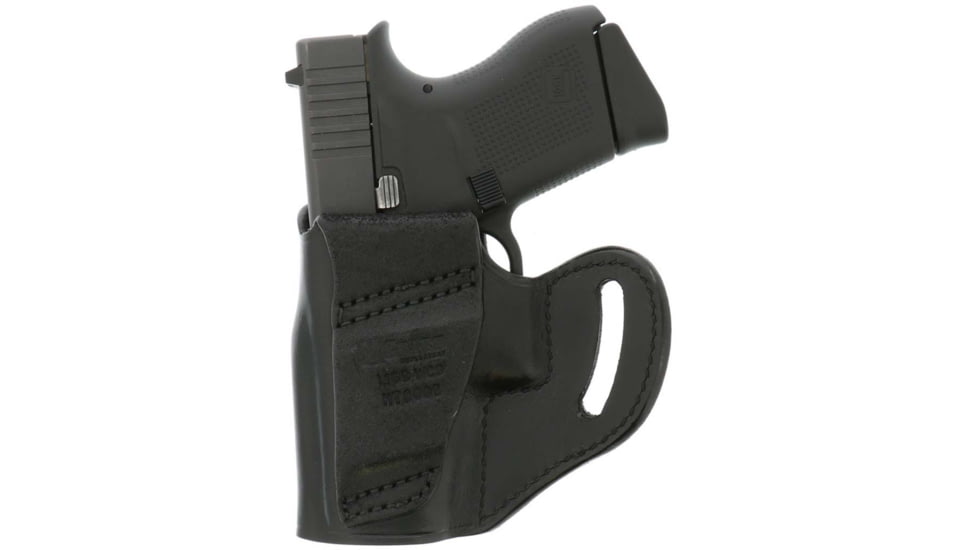 Galco Hornet Belt Leather Holster,SW J Fr 3in, Black, Right Hand HT164B