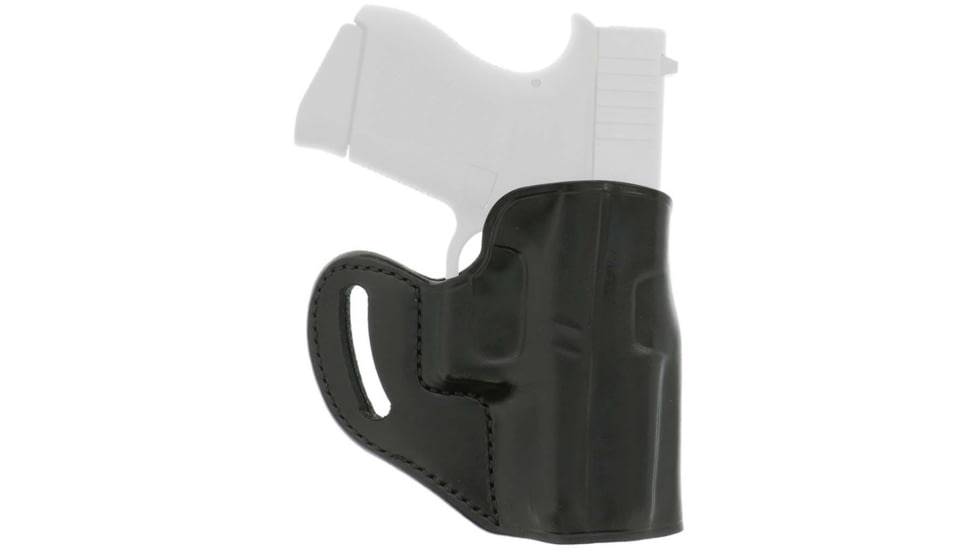 Galco Hornet Belt Leather Holster,SW J Fr 3in, Black, Right Hand HT164B