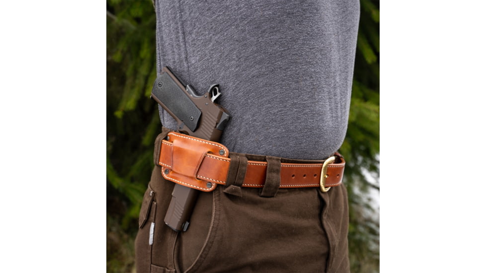 Galco Jak Slide 2.0 Belt Holster,AMT,Colt 1911 3 1/2"/3"/4 1/ ,Kimber 1911 3"//w/Rail/ / w/Rail,Para USA 3 1/2"SSM,3 1/2"SM,3"SSM,3"SM,4 1/SSM,4 1/SM, SSM, SM,RemingtonR1,Ruger SR1911