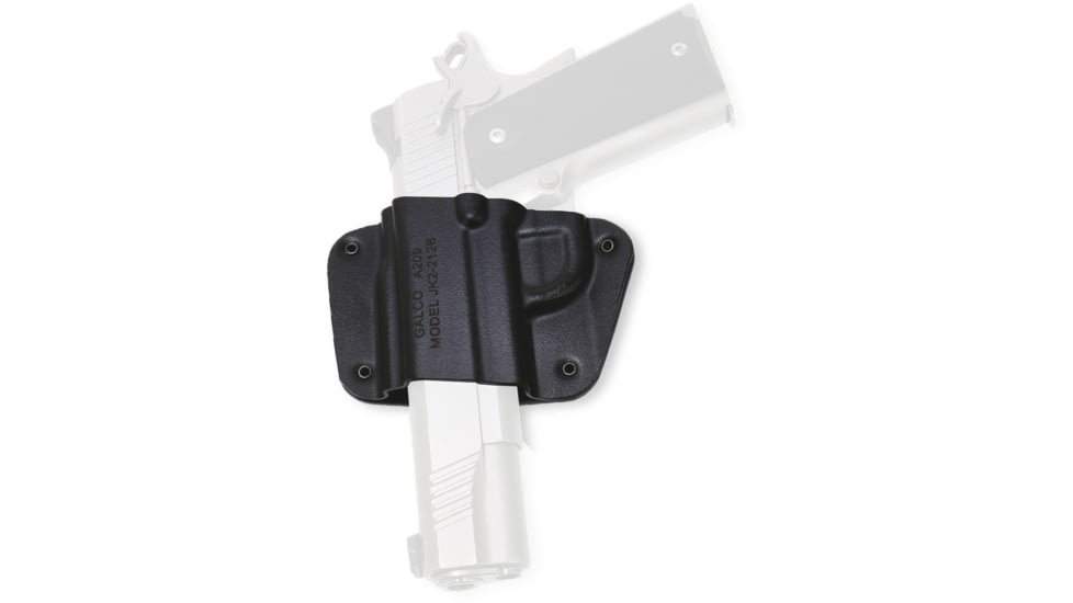 Galco Jak Slide 2.0 Belt Holster,AMT,Colt 1911 3 1/2",3"/4 1// ,Kimber3"//w/Rail, / w/Rail,Para USA3 1/2"SSM,3 1/2"SM,3"SSM,3"SM,4 1/SSM,4 1/SM, SSM, SM,Rem R1,Ruger SR1911 ,SW 1911 ,1911SC 4 1/