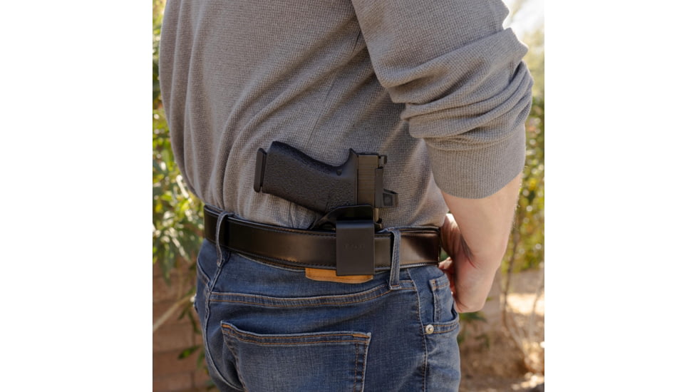 Galco Stow-N-Go Elite Iwb Holster, Sig-Sauer P320 Compact 9/.40, Sig-Sauer P320 Compact 9/.40 W/Wo Red Dot, Sig-Sauer P320 Compact W/Red Dot, Sig-Sauer P320 X-Compact 9/.40, Sig-Sauer P320 X-Compact 9/.40 W/Wo Rds, Right Hand, Black, STOE822RB