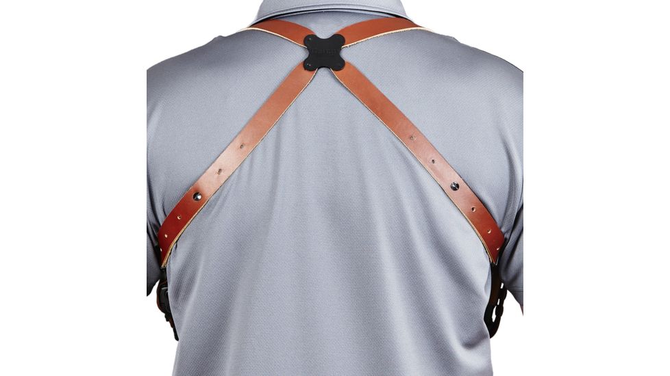 Galco Miami Classic Shoulder Holster System, Tan, 5in 1911-Style Pistols