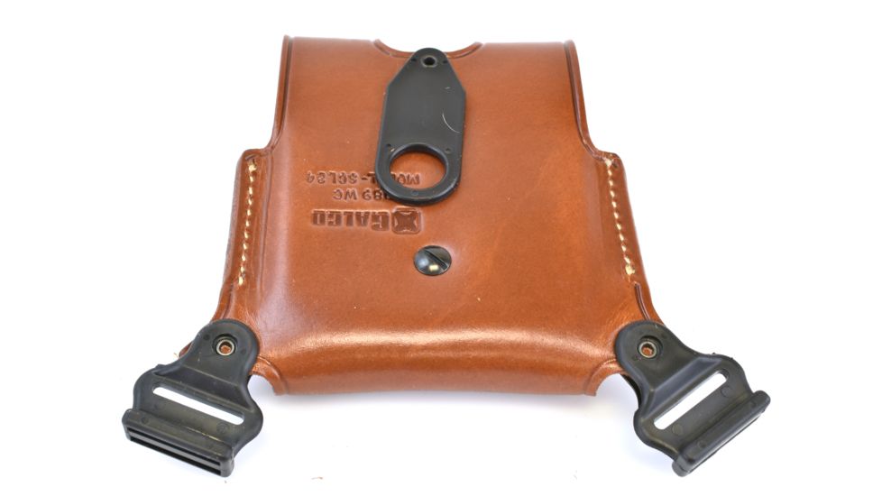 Galco Miami Classic Shoulder Holster System, Tan, Ambidextrous, For Glock 17/22/31 - MC224