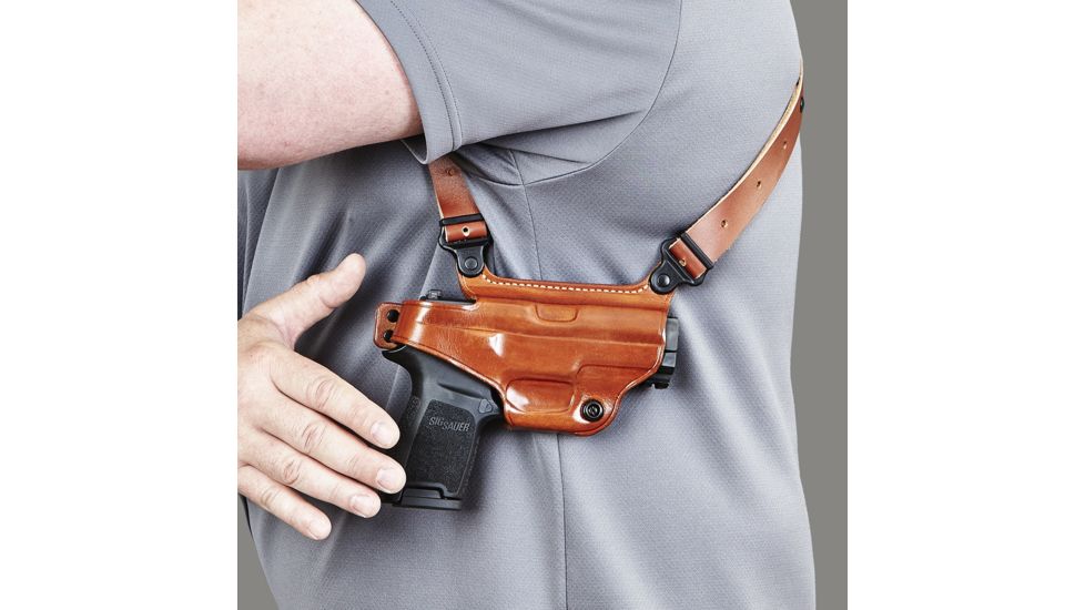 Galco Miami Classic Shoulder System - Right Hand - Tan MC204