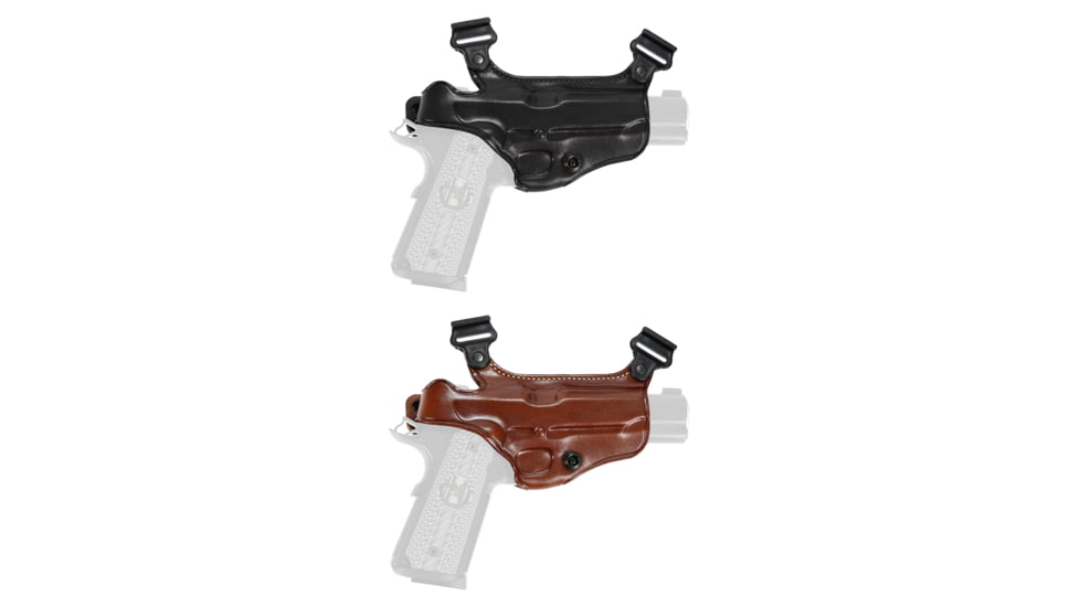 Galco S3H Shoulder Holster Component for H&amp;K USP Compact .40, Leather, Black, Tan