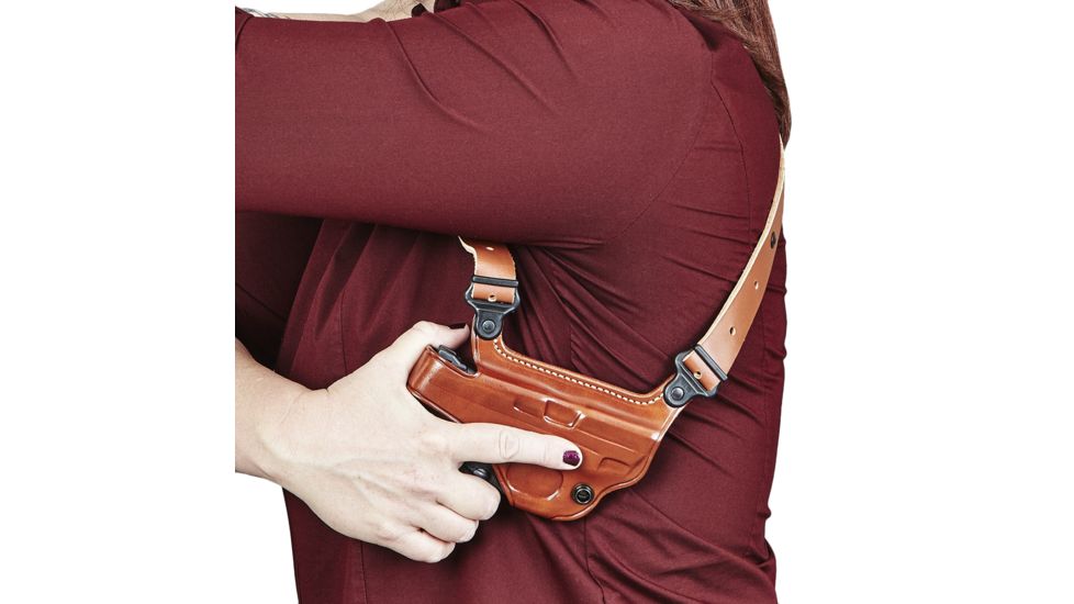 Galco S3H Shoulder Holster Component - Right Hand - Black 428B