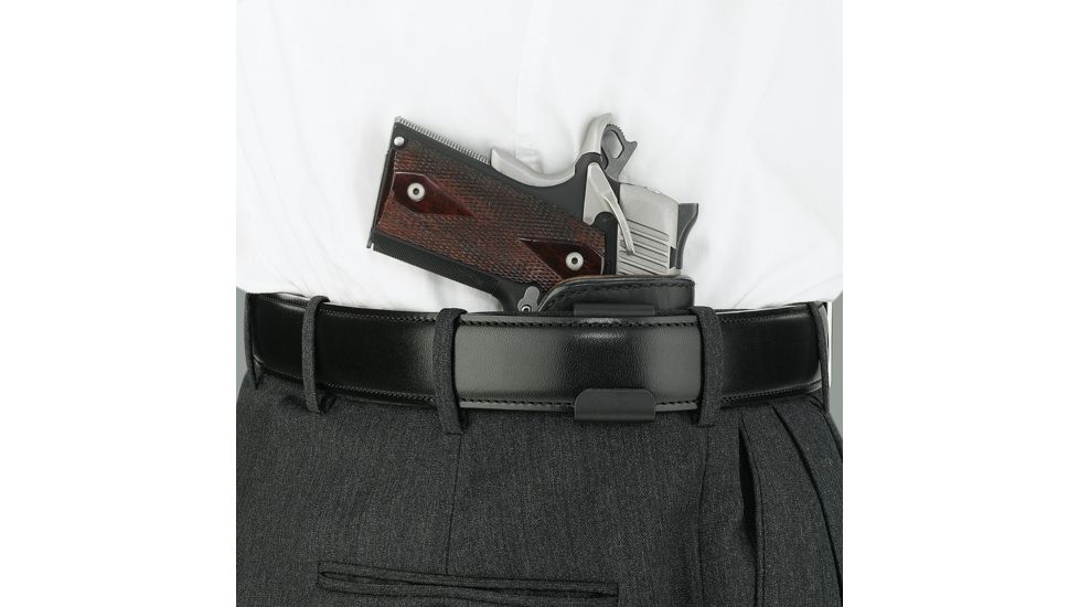 Galco Scout Clip On Inside Pant Holster - Left Hand, Tan w/ Black Mouthband, Ruger SP101 2 1/4 in. SCT119B