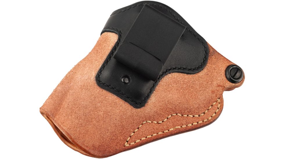Galco Scout Clip On Inside Pant Holster - Left Hand, Tan w/ Black Mouthband, Ruger SP101 2 1/4 in. SCT119B
