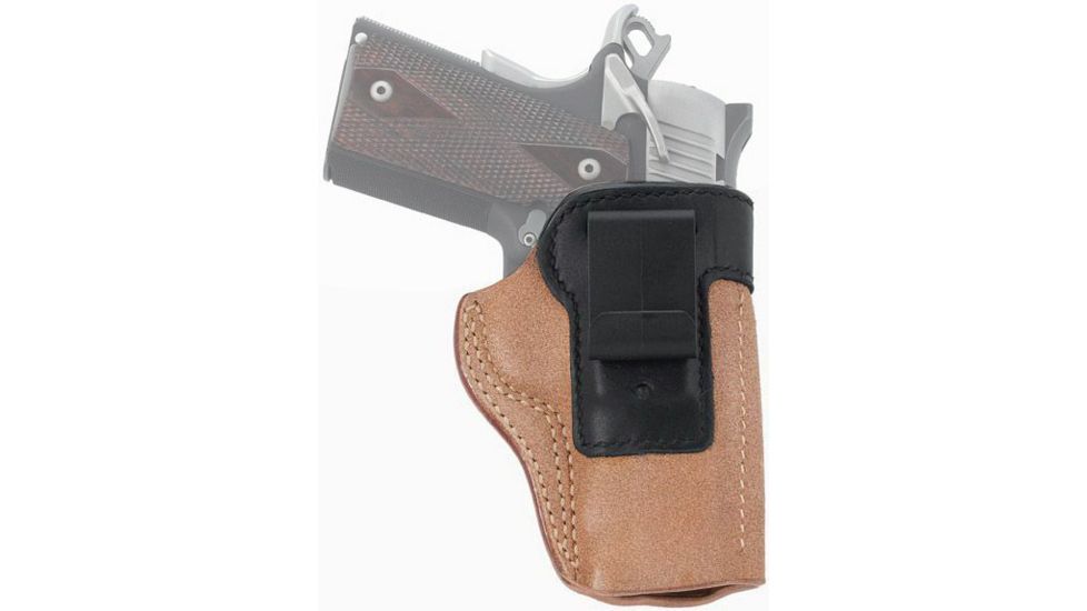 Galco Scout Clip On Inside Pant Holster - Left Hand, Tan w/ Black Mouthband, Sig-Sauer P220/P226, Taurus PT940/PT945 SCT249B