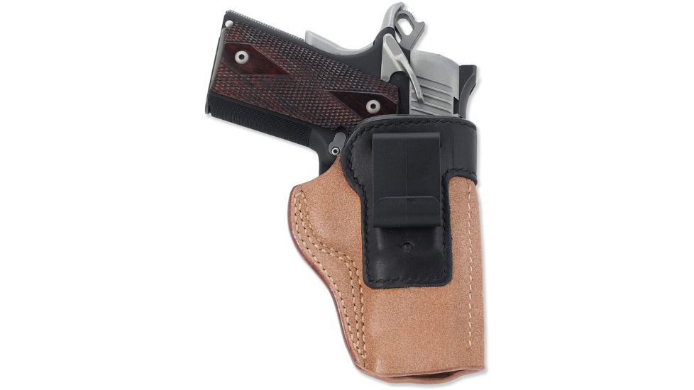Galco Scout Clip On Inside Pant Holster - Right Hand, Tan w/ Black Mouthband, Walther PPK SCT204B