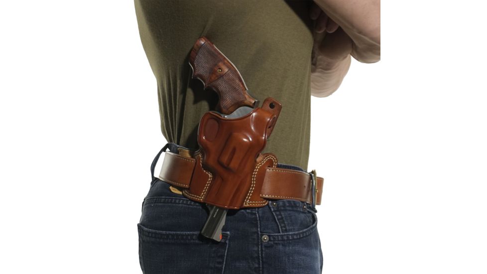Galco Silhouette High Ride Holster - Right Hand - Black SIL224B