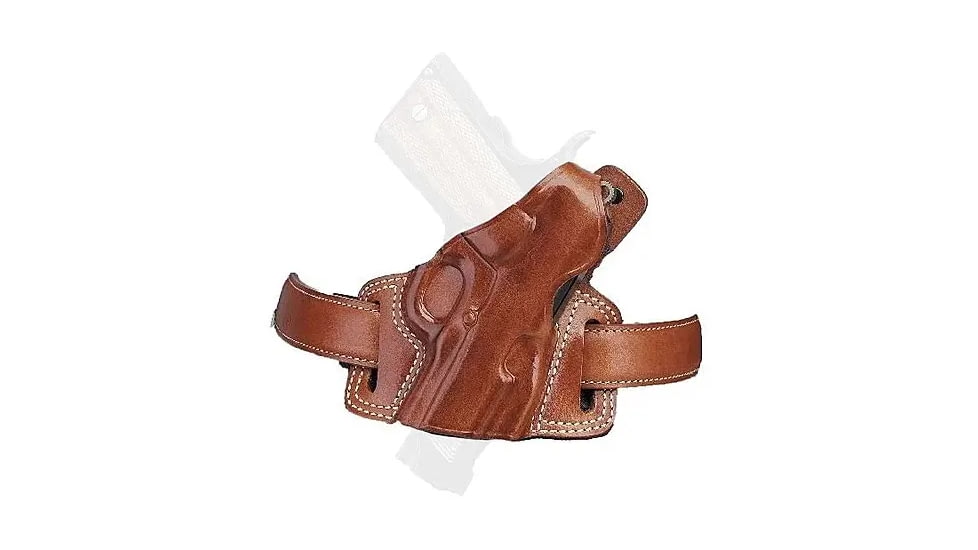 Galco Silhouette High Ride Leather Holster, Left Hand, Tan, SIL225