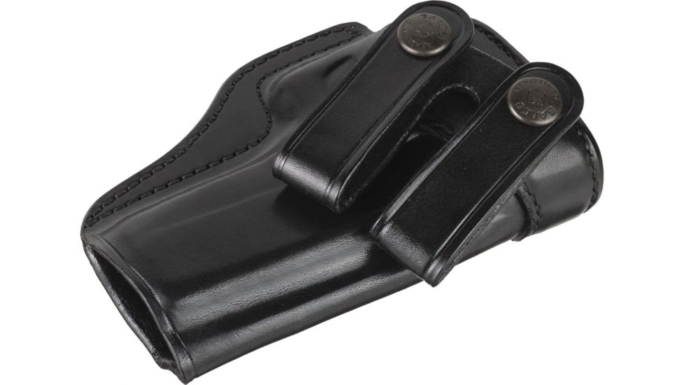 Galco Summer Comfort Inside Pant Leather Holster for Taurus 85/85CH, S&amp;W J FR 36/60 2 1/8 .357 .38/642/649 BG/340PD/640 CENT 2 1/8 .357/640 CENT 2 1/8 .38, Charter Arms Undercover, RH, Black, SUM159B