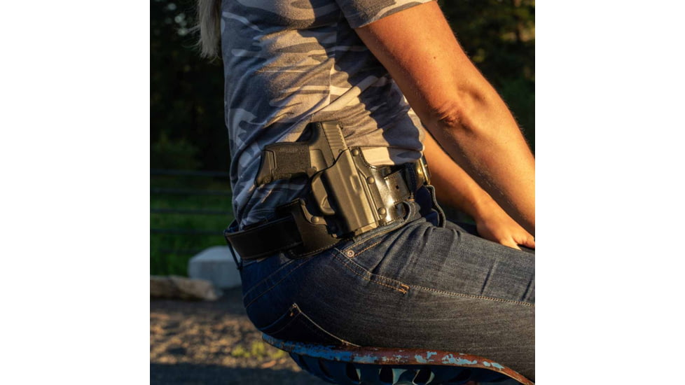 Galco Tac Slide Belt Leather Holster - TS820B