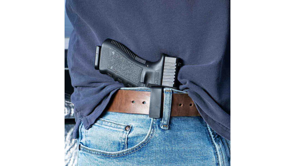 Galco Tuck-N-Go 2.0 Strongside/Crossdraw Iwb Holster, Ruger Max-9, Ambidextrous, Black, TUC890B