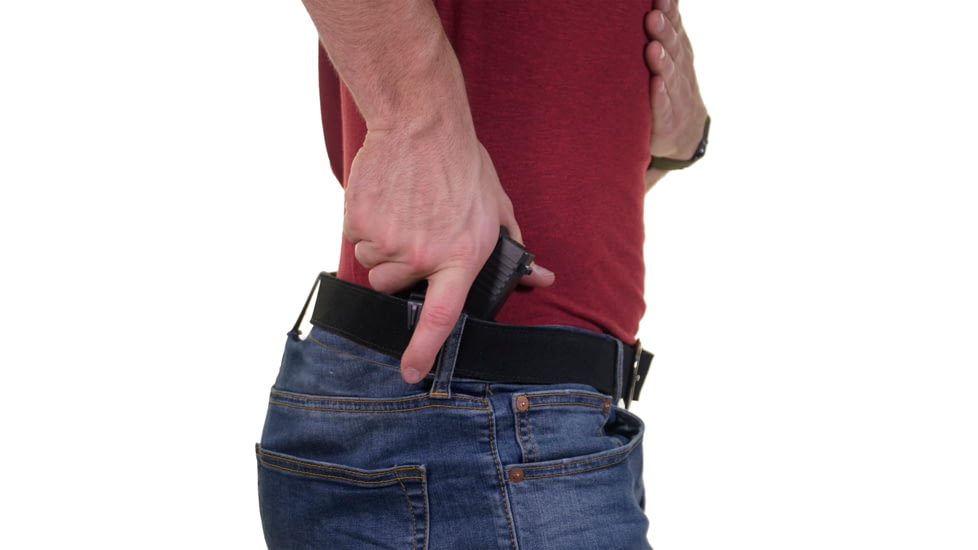 Galco Tuck-N-Go In the Pant Holster, Ambidextrous, Leather, M&amp;P Shield, 9EZ,  Black, TUC834B