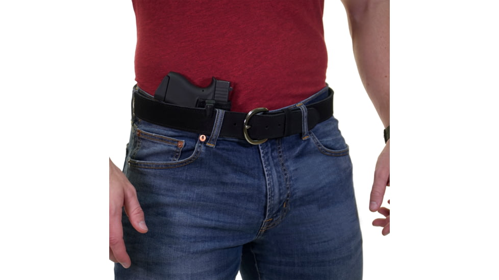 Galco Tuck-N-Go In the Pant Holster, Ambidextrous, Leather, M&amp;P Shield, 9EZ,  Black, TUC834B