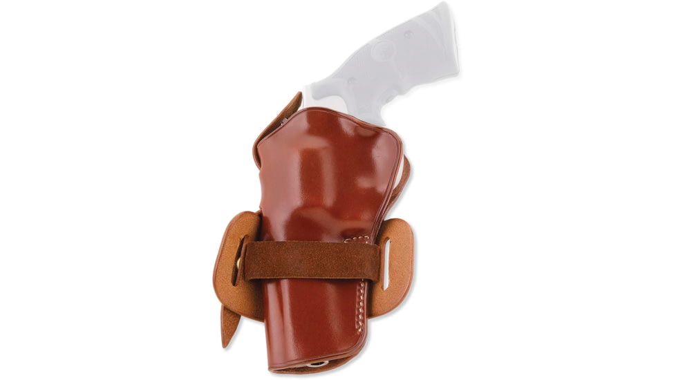 Galco Wheelgunner Belt Leather Holster for 4 inch N frame