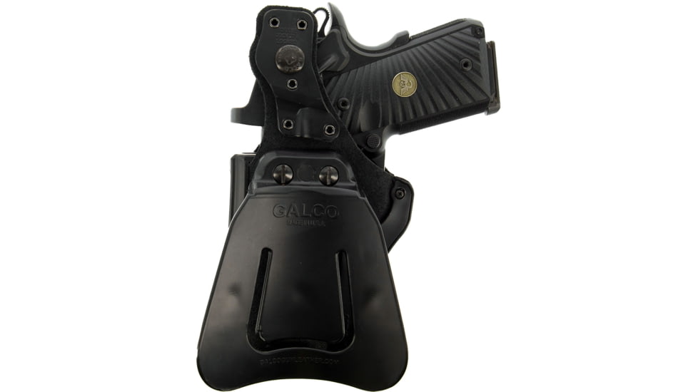 Galco Wraith 2 Belt/Paddle Holster, Glock 43, Black, Left, W2-801RB