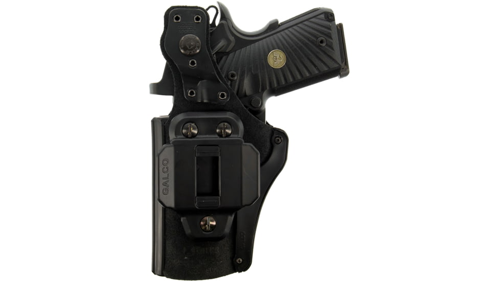 Galco Wraith 2 Belt/Paddle Holster, Glock 43, Black, Left, W2-801RB