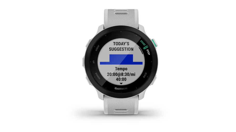 Garmin Forerunner 55 Watches, Whitestone, 010-02562-01