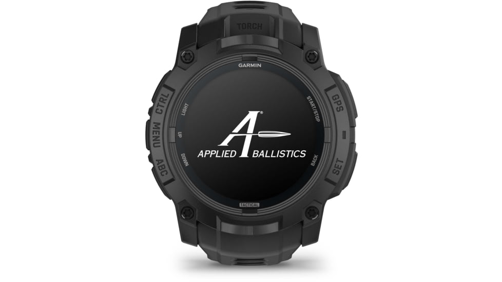 Garmin Instinct 3 Amoled Tactical Watch, Black, 50mm, Polymer/Aluminum, Black, Silicone, 010-03020-50