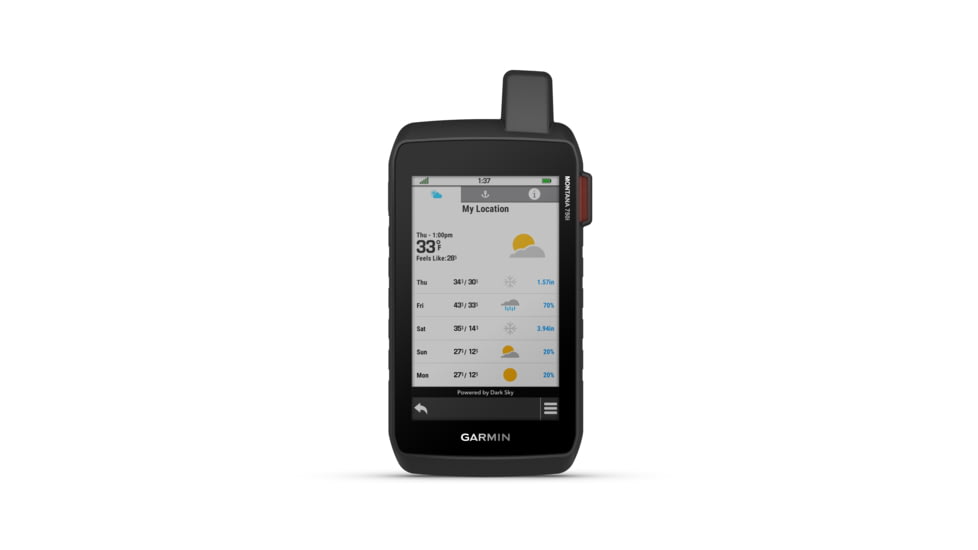Garmin Montana 700i Rugged GPS Touchscreen Navigator with inReach Technology, 010-02347-10