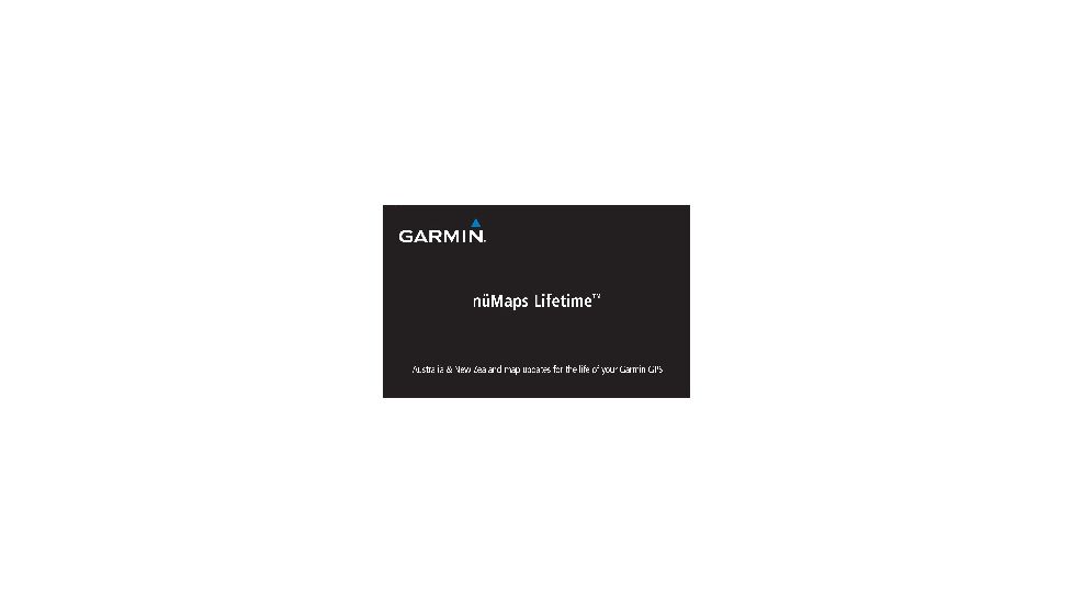 Garmin Lifetime Map Update Card - Middle East, LMU, Europe, Australia and New Zealand