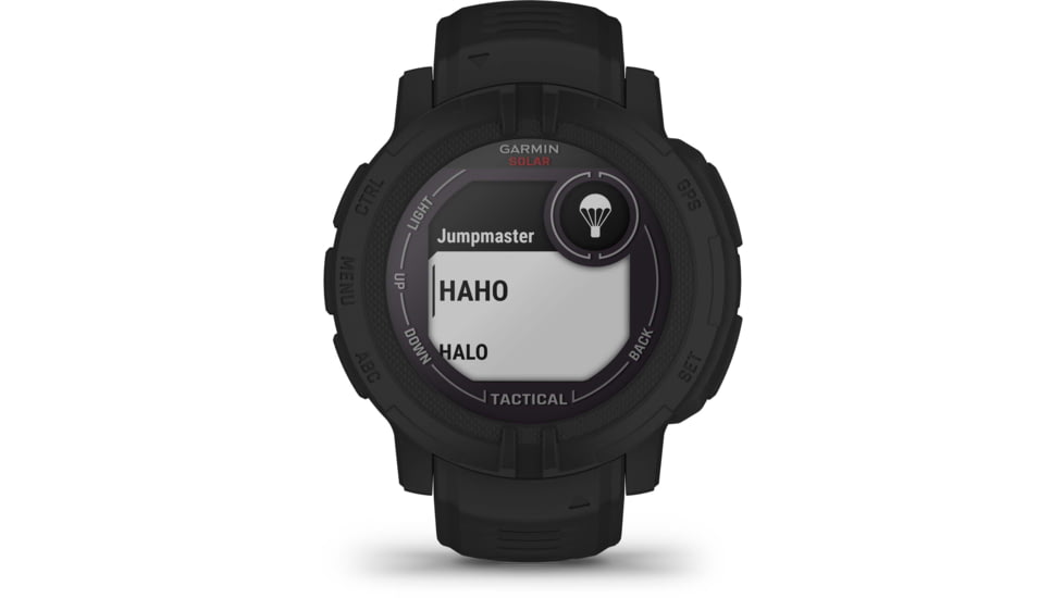 Garmin Tactical Edition Instinct 2 Solar Watches, Black, 010-02627-13