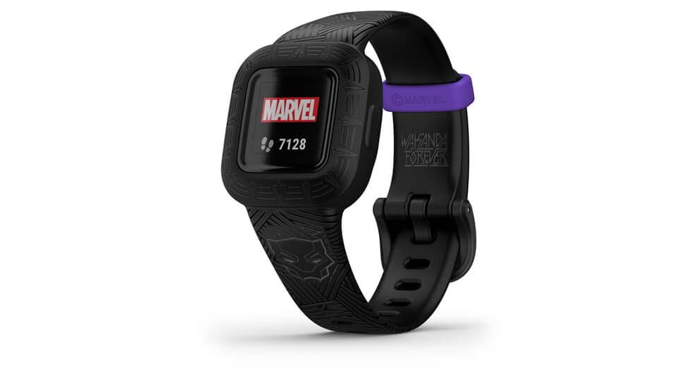 Garmin Vivofit jr3 Kids Fitness Tracker, Black Panther, 010-02441-30