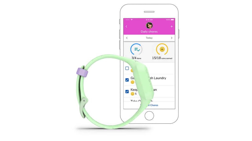 Garmin Vivofit jr3 Kids Fitness Tracker, Princess Ariel, 010-02441-33