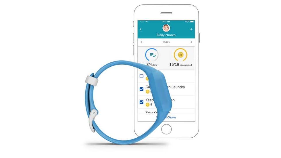 Garmin Vivofit jr3 Kids Fitness Tracker, Stars Blue, 010-02441-22