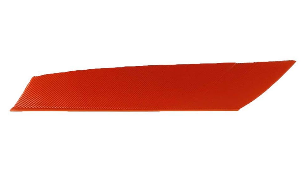 Gateway Mako Feathers, 3.125in, lW, 50 Pack, Orange, 318LISOR-50