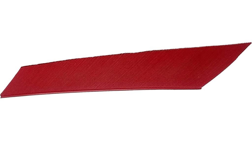 Gateway Mako Feathers, 3.125in, lW, 50 Pack, Red, 318LISRD-50