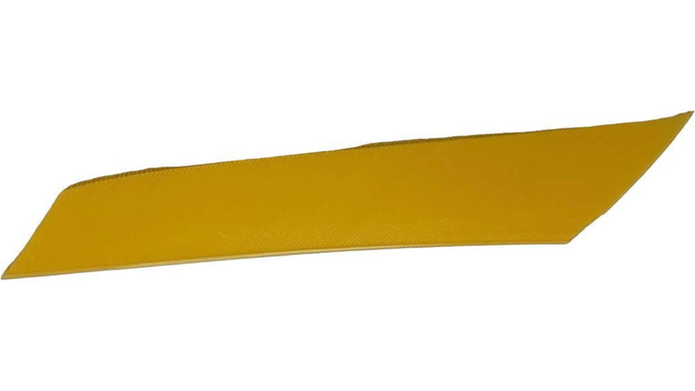 Gateway Mako Feathers, 3.125in, lW, 50 Pack, Sun Yellow, 318LISSY-50