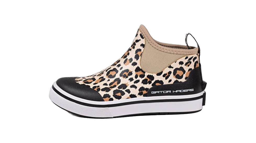Gator Waders Camp Boots - Womens, Leopard/Black, 6, CAM3003W6