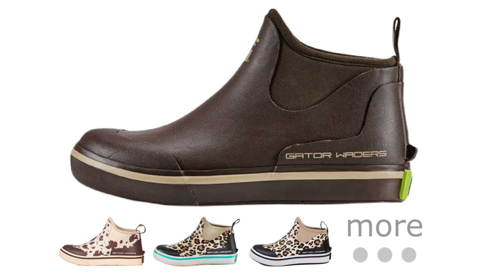 Gator Waders Camp Boots - Women's, Brown, Brown Cow, Leopard/Aqua, Leopard/Black, Mossy Oak Bottomland, Realtree Max-7