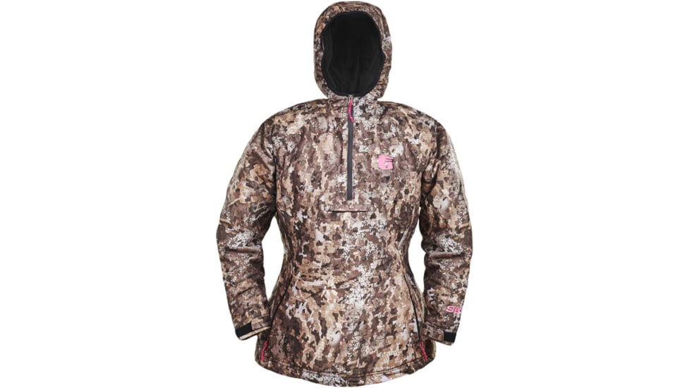 Gator Waders Waterproof 1/2 Zip Bog Hoodie - Women's, Seven, Small, BOG41WS