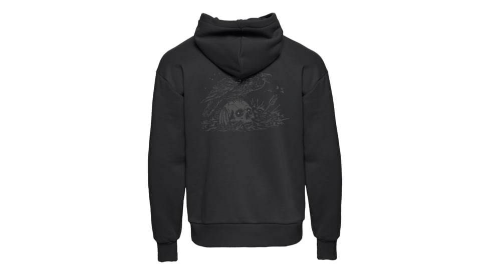 Gbrs Group Gear GBRS Group Sacred Ground Oversized Pullover Hoodie, OVS-POH-BLK-SG-26-2XL