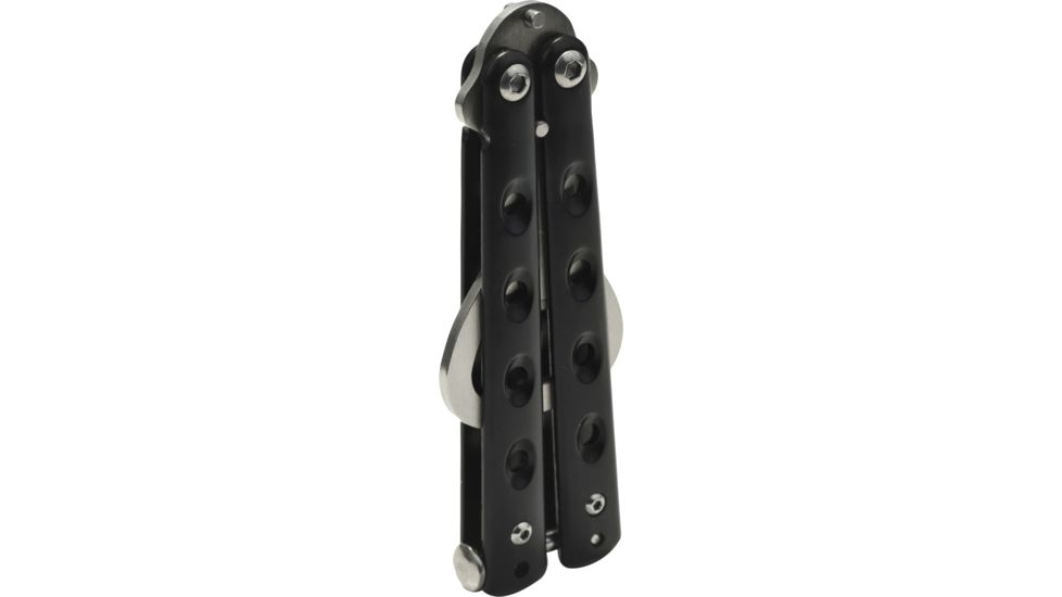Gen Pro Baby Butterfly Bottle Opener with Clip, Black-Silver GPBFBB