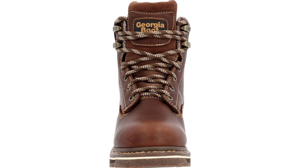 Georgia Boot AMP LT Edge Waterproof 6in Work Boot - Womens, Brown, 7.5, GB00514-075M
