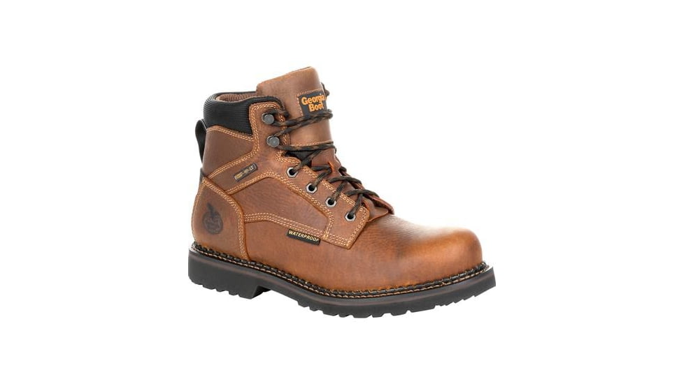 Georgia Boot Giant Revamp Waterproof 6 inch Work Boot - Mens, Brown, 11.5 Wide, GB00316-110W
