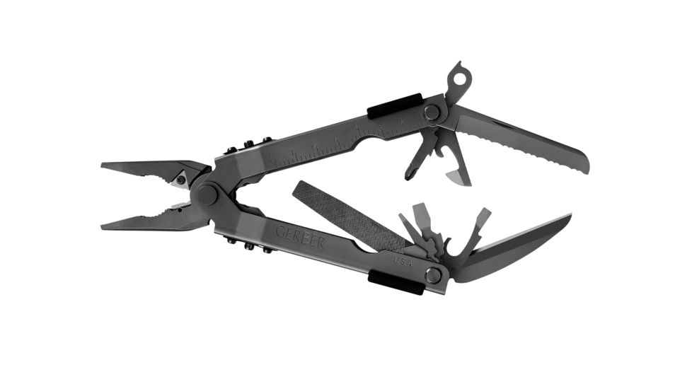 Gerber Multi-plier 600 - Needlenose Black W/ Carbide Insert Cutters - 30-000453