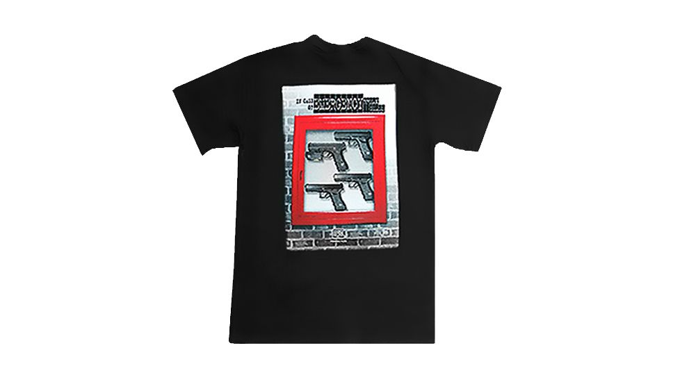 Glock AA10059 Short Sleeve In Case Of Emergency T-Shirt XX-Large Cotton Gray