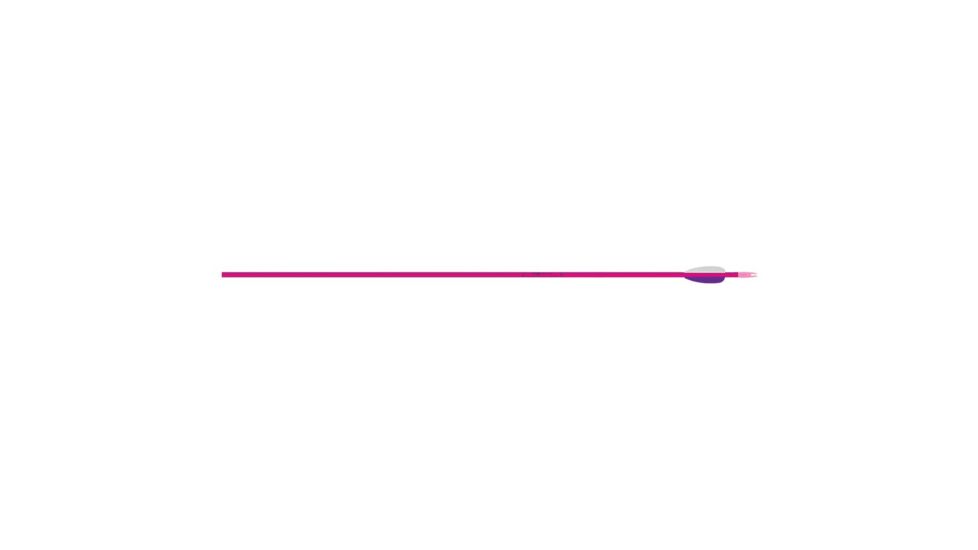 Gold Tip Fiberglass Arrows, Pink 1 doz. FIBPKA25