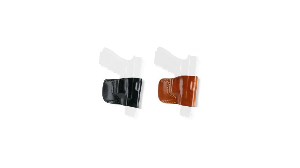 Gould &amp; Goodrich Belt Slide Concealment Holster, Black, Chestnut Brown