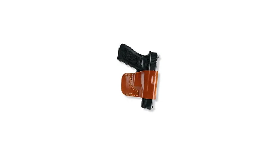 Gould &amp; Goodrich Belt Slide Concealment Holster, SW Bodyguarg 380, Sig P938, Right Hand, Chestnut Brown, 891-380